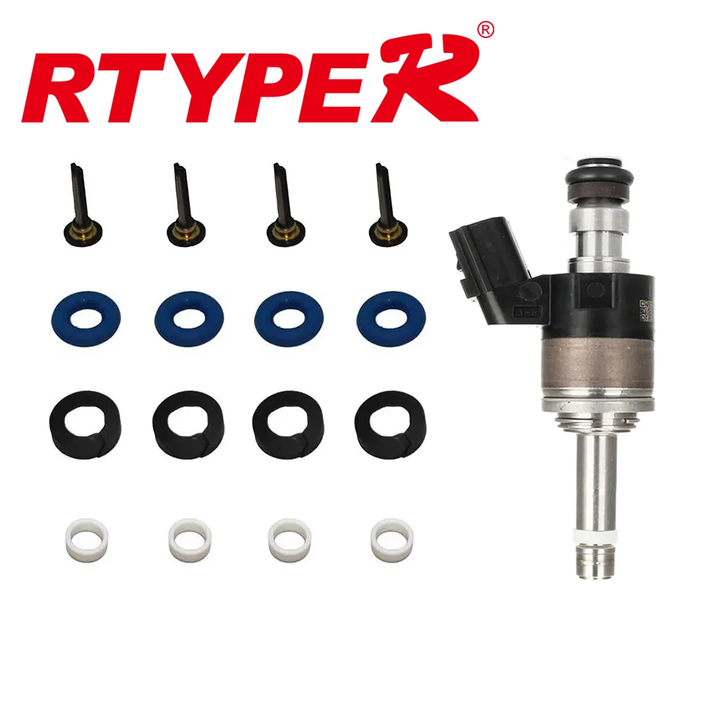 Juego de 4 kits de reparación de inyectores de combustible GDI 16010-5PA-305 para Honda ACCORD CR-V CIVIC 1.5L TURBO 16010-5R1-315 16010-5R1-305 G4001