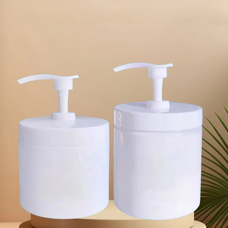 400/500ML Körper Creme Presse Flasche Pumpe Kopf Breiten Mund Flasche Druck Düse Lotion Pumpe Kopf Verpackung Flasche zubehör