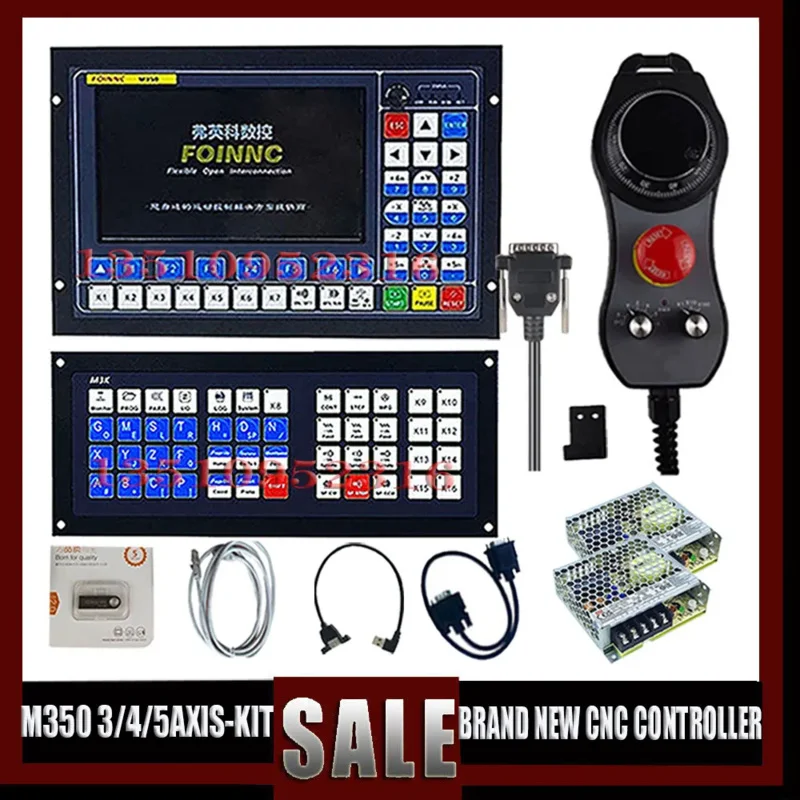 M350 อัพเกรดใหม่ 3/4/5 Cnc ออฟไลน์ Controller 1 Mhz รหัส G รองรับเครื่องมือ Library/Atc ขยายคีย์บอร์ดสําหรับ Router แกะสลัก