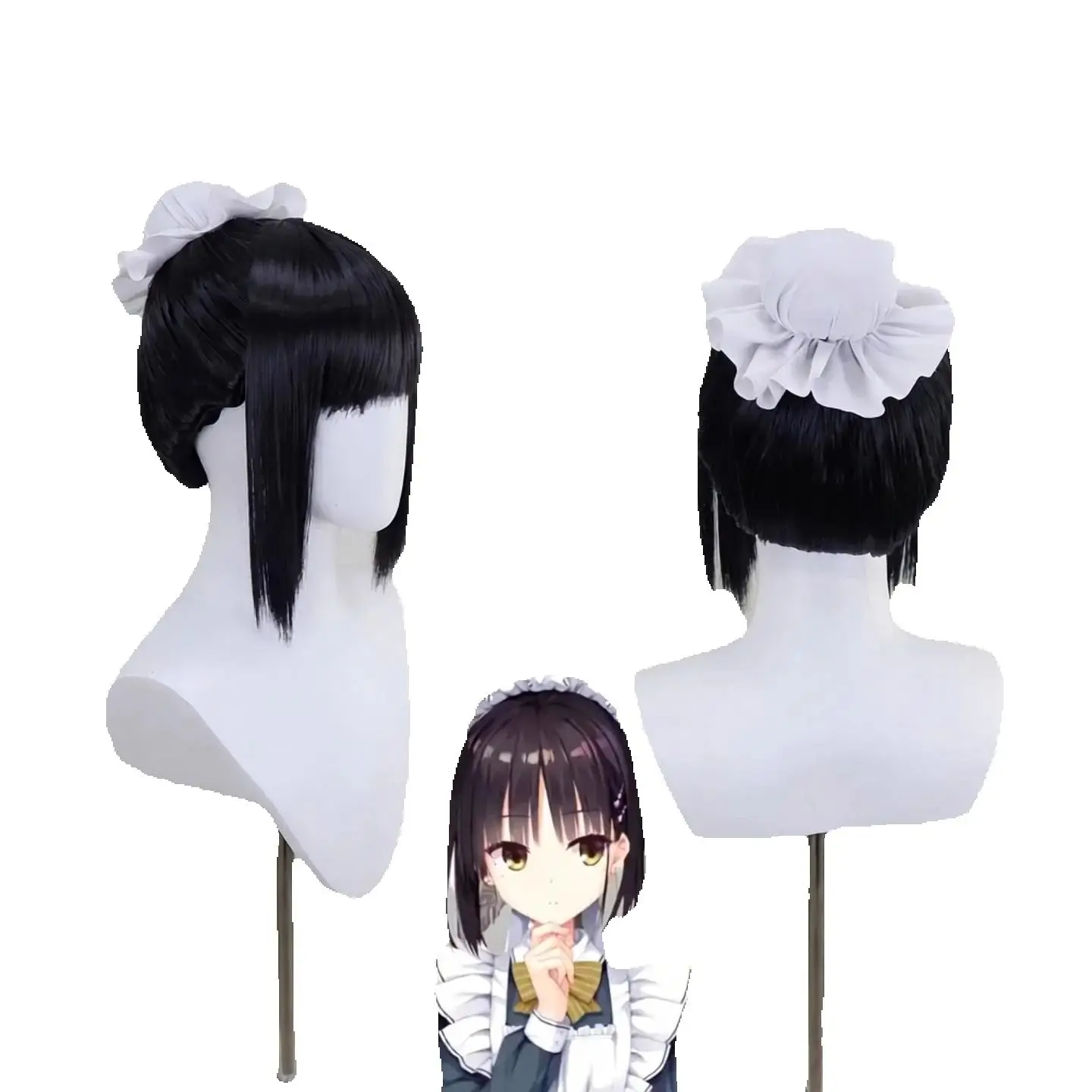 Kissa Stella to Shinigami no Chou Natsume Shiki Cosplay Wig