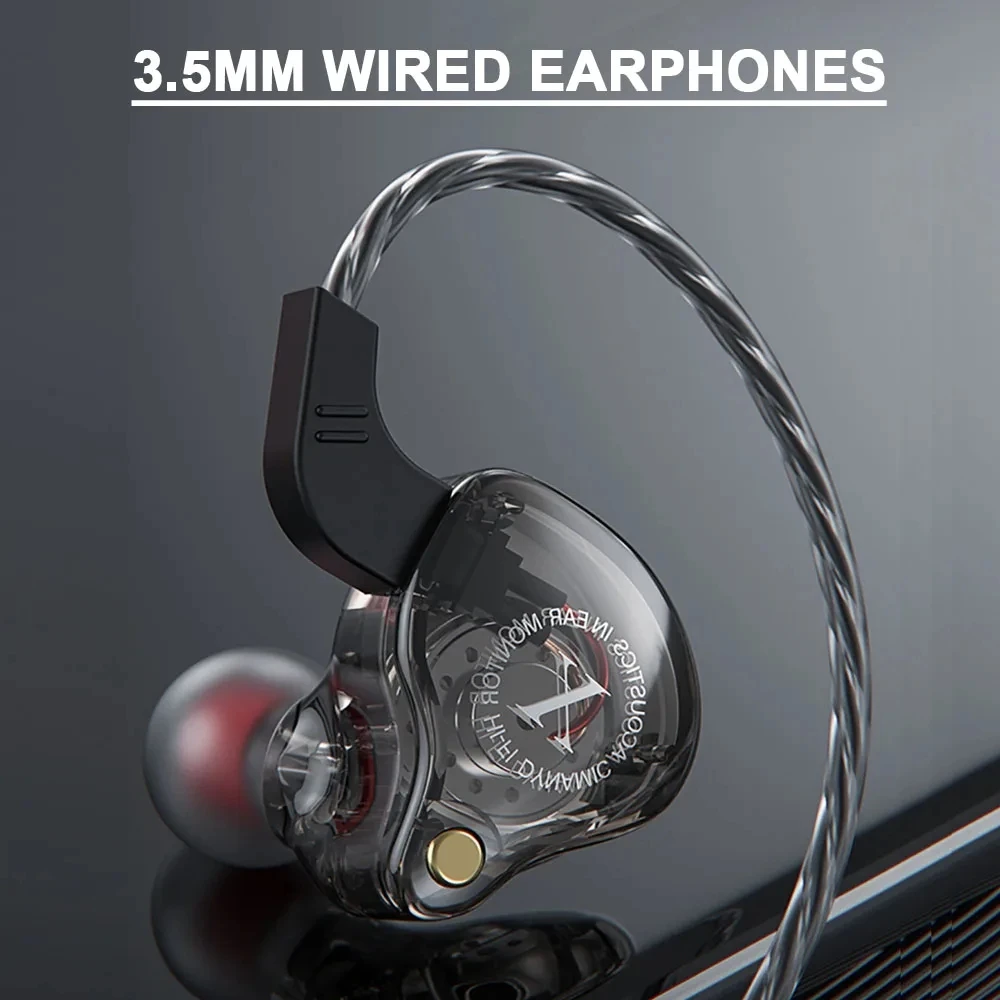 X2 Wired Headphones 3.5MM Wired in-Ear Headset Sports Earphones HIFI Bass Game Subwoofer Mobile Phone Headset Common Headset