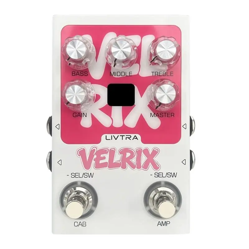 Педаль эффектов Dropship-For LIVTRA VELRIX Amp IR, гитарная педаль с 9 предусилителями + 9 имитаций кабинетов, NAM/IR-лодер, лупер для живых выступлений и студийной работы