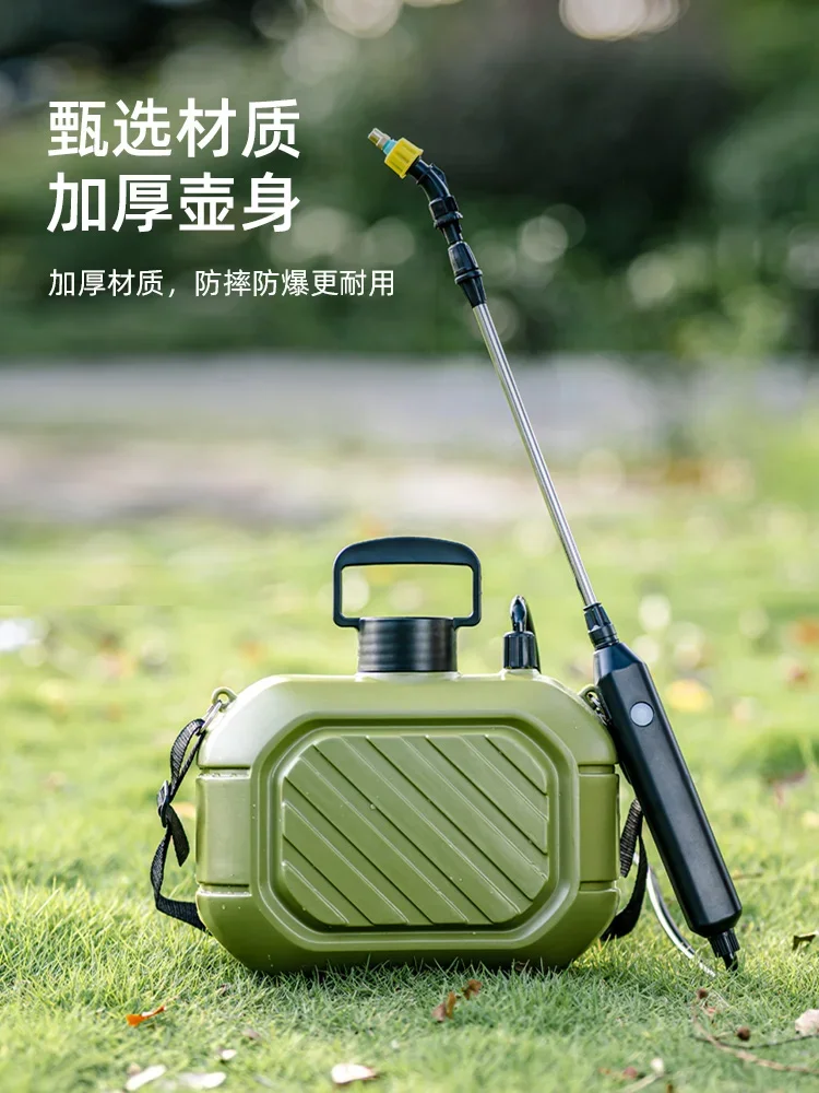 Electric spray, flower sprinkling device, household pot, agricultural sprayer, fertilizer application, high pressure