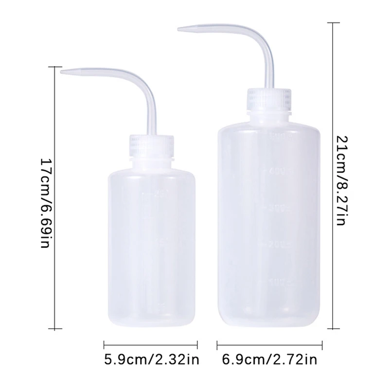 250/500/1000ml Plastic Squeeze Spray Bottle Kettle Watering Bottle For Flowers Succulents Household Irrigation Garden Tools