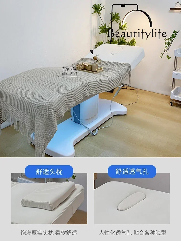 A17 سرير التجميل الكهربائي تكنولوجيا صالون التجميل متعددة الوظائف التدفئة SAP تدليك الأريكة الوشم الأريكة