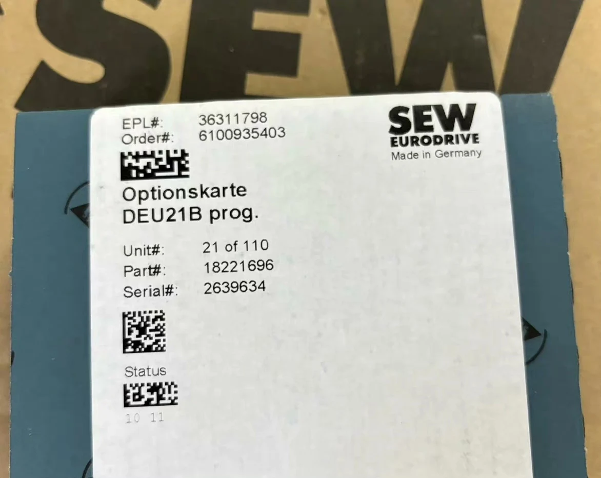 Germany imported SEW communication module, encoder card communication card DEU21B all original spot