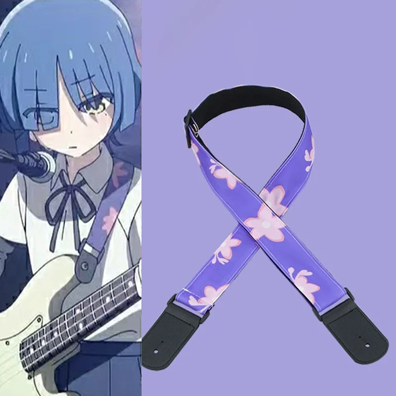 BOCCHI A ROCA! Yamada ryo goto hitori cosplay alça de guitarra elétrica madeira cinto baixo correias acessórios ornamento prop