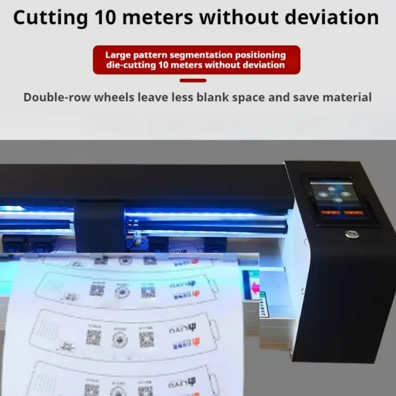 

The fully automatic digital die-cutting machine features a double-row wheel camera for paper feeding Office Binding Supplies