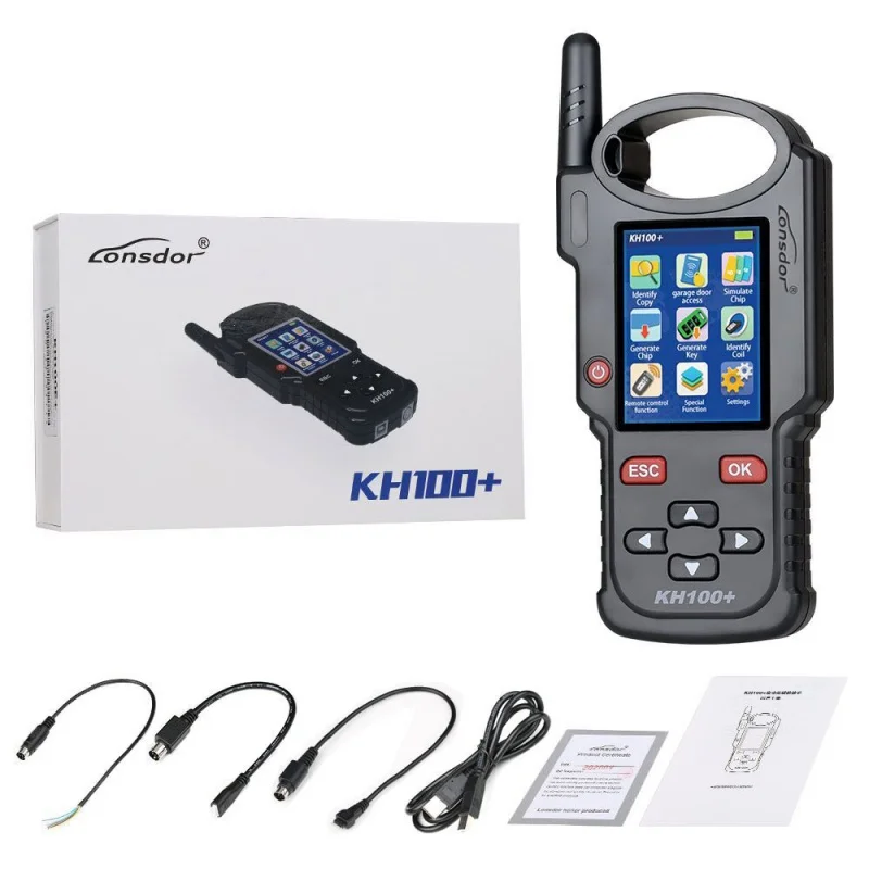 

Lonsdor KH100 Hand-Held Remote Key Programmer without Remote Key Package