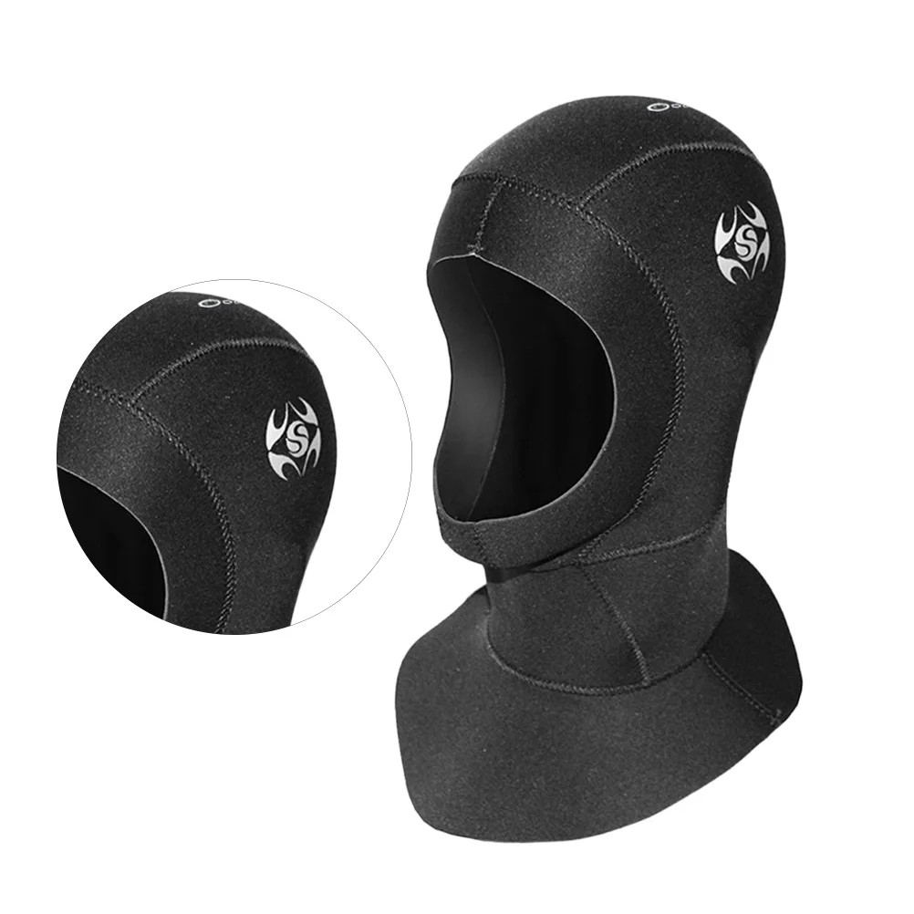 

1Pcs 3mm Neoprene Diving Hood Xl Thermal Warm Snorkeling Cap Waterproof Swimming Head Cover for Surfing Scuba Diving