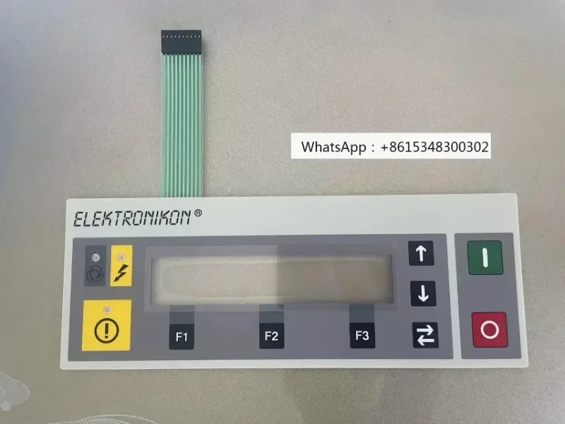 

New Compatible Replacement Touch Membrane Keypad for Air Compressor Control Panel ELEKTRONIKON 1900070125