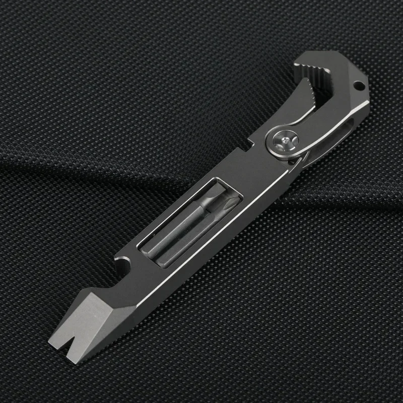 

EDC Titanium alloy Crowbar tools Hand Outdoor Camping Gear EDC Multifunction Tools Gift Collection