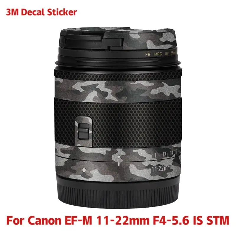 EF-M 11-22mm F4-5.6 IS STM Anti-Scratch Lens Sticker Protective Film Body Protector Skin For Canon EF-M 11-22mm F4-5.6 IS STM