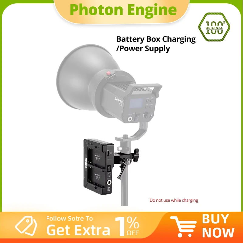 Чехол для батареи AMBITFUL, пульт дистанционного управления и светодиодная лампа AMBITFUL FL80 FL80RGB FL80 RGB