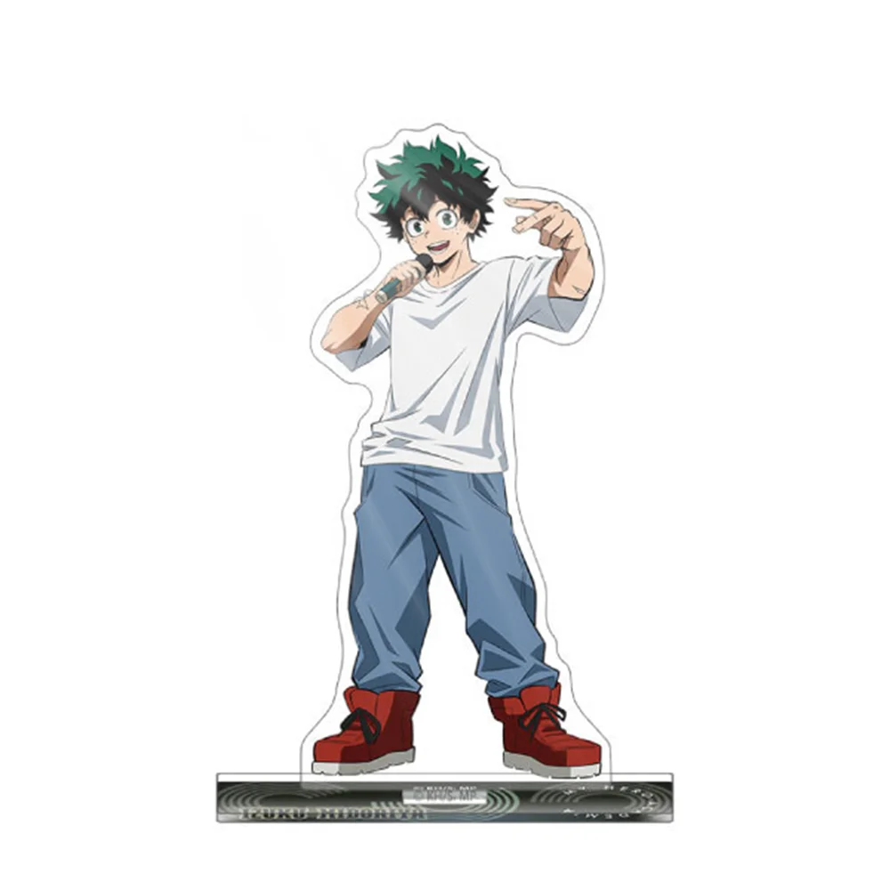 Anime My Hero Academia Acrylic Stand Model Figure Cosplay Plate Holder Topper Fans Christmas Desk Decor Plate Gift