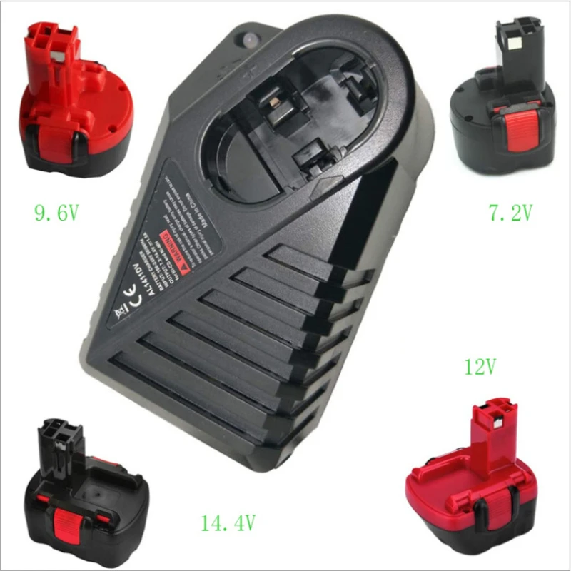 110-240V ładowarka do Bosch 7.2V 9.6V 12V 14.4V ni-cd Ni-MH akumulator wiertarka elektryczna GSR7.2 GSR9.6 GSR12 GSR14.4 AL1411DV