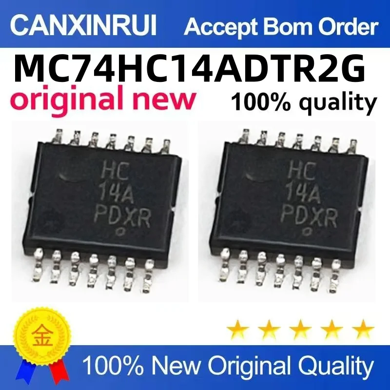 (10-300piezas)The new original MC74HC14ADTR2G HC14A TSSOP14 spot chip IC starts with one shot