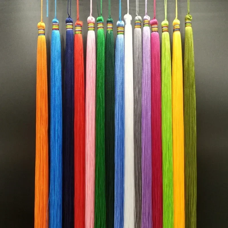 30cm Long Tassels Beautiful Bright-colored Tassels Multi-purpose Decorative Pendant Tassels Home Decorations