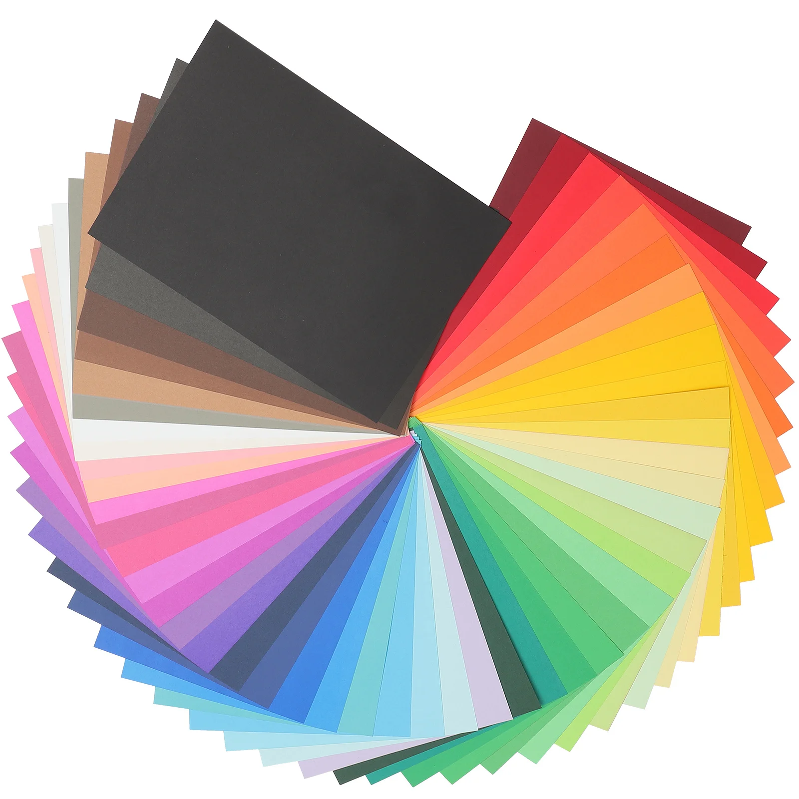 50 Sheets Blank Card Paper DIY Coloring Craft Paper for Kids Handicraft Making Drawing Writing Practice Art Projects Creative