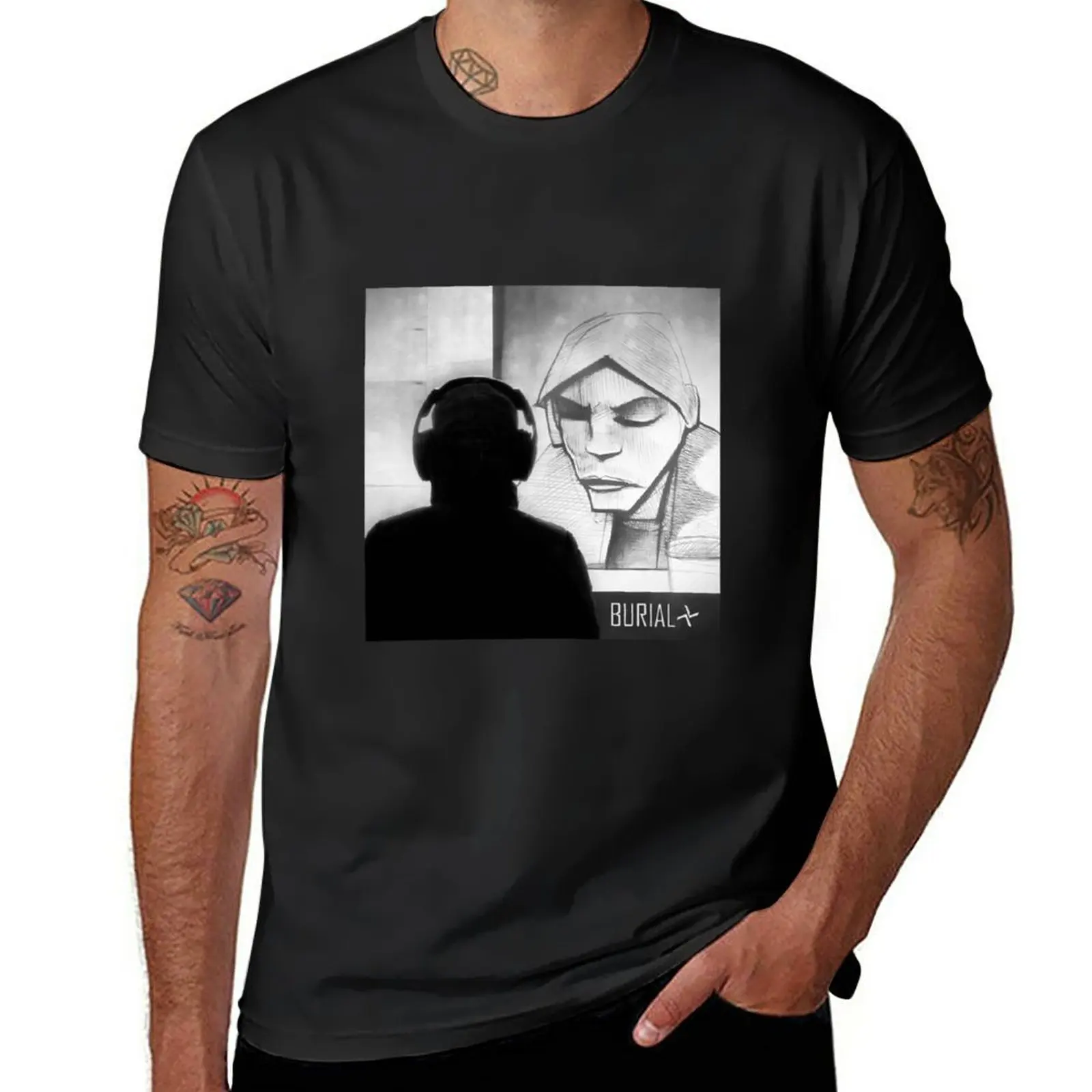 

New Burial - Untrue - Redesigned Album Art T-Shirt vintage t shirt custom t shirts t shirt man t shirts for men pack