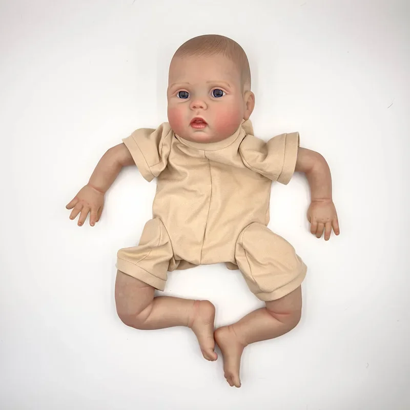 

20Inch Reborn Doll Kit Lucy Newborn Baby Lifelike Already Painted Visible Veins Unassembled Doll Parts