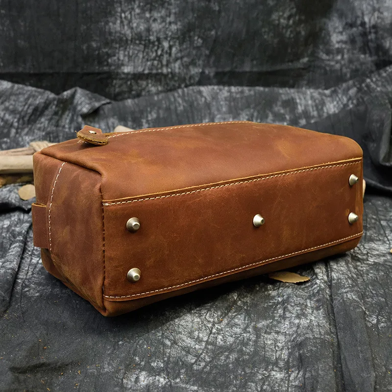 Valigette portaoggetti da viaggio Borsa per trucco Borsa per il tempo libero Valigette a cubo Borse in pelle multifunzionali Портфель MHGWB