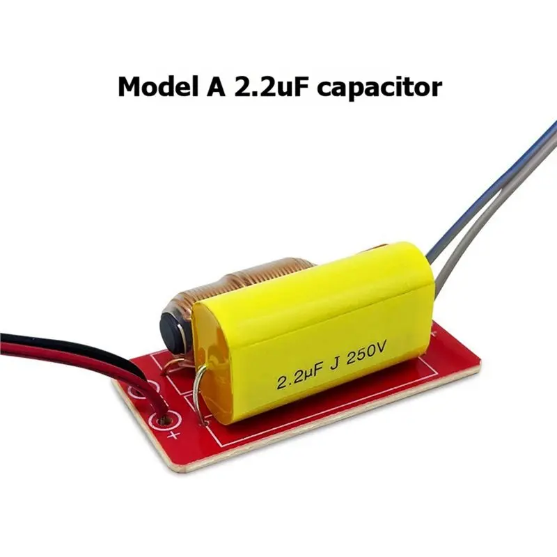 DTB7 Car Audio Crossover 1 Way 40W HiFi Treble Tweeter Frequency Divider 2.2uF 250V, High Pass Filter for Home Car Stereo DIY