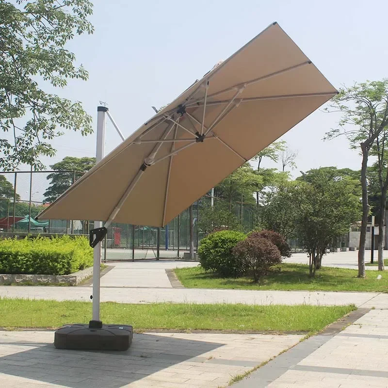 Best Price  Garden Patio Umbrella Restaurant Cafe Hotel Luxury Outdoor Commercial Big Size Garden Parasol Rome Large Umbrella