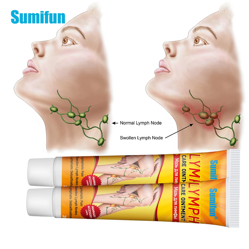 

20g Sumifun Lymphatic Detox Cream Neck Lymph Nodes Removal Medical Plaster Armpit Swollen Pain Relief Massage Care Ointment