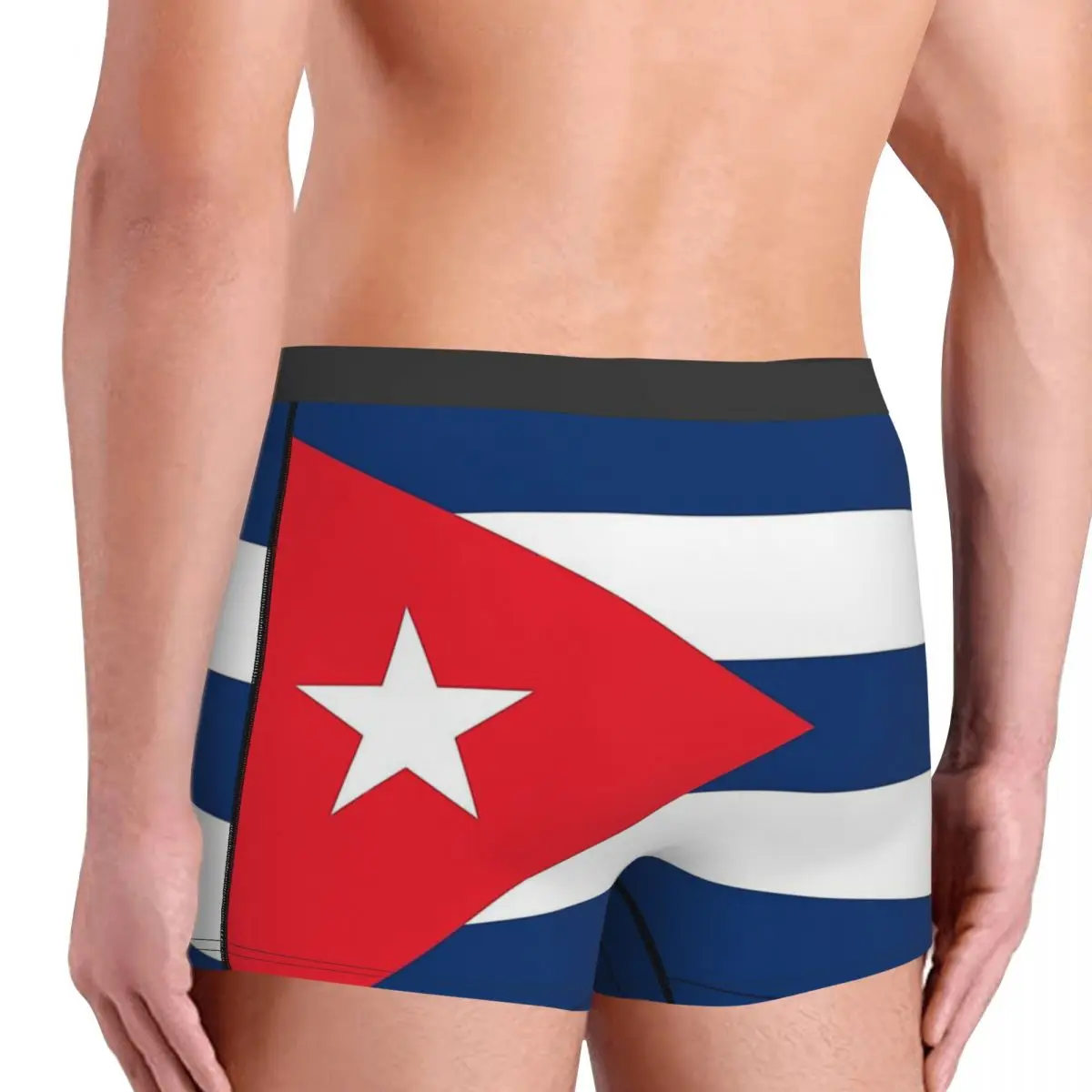 National Flag Cuba Underpants Breathbale Panties Male Underwear Print Shorts Boxer Briefs