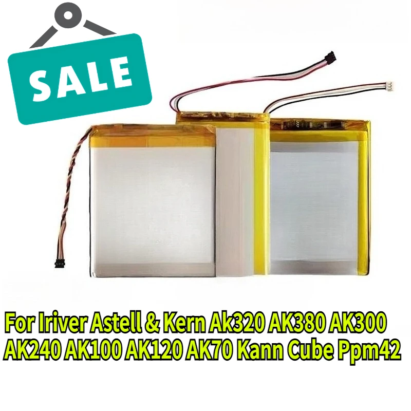 

Battery For Iriver Astell & Kern Ak320 AK380 AK300 AK240 AK100 AK120 AK70 Kann Cube Ppm42