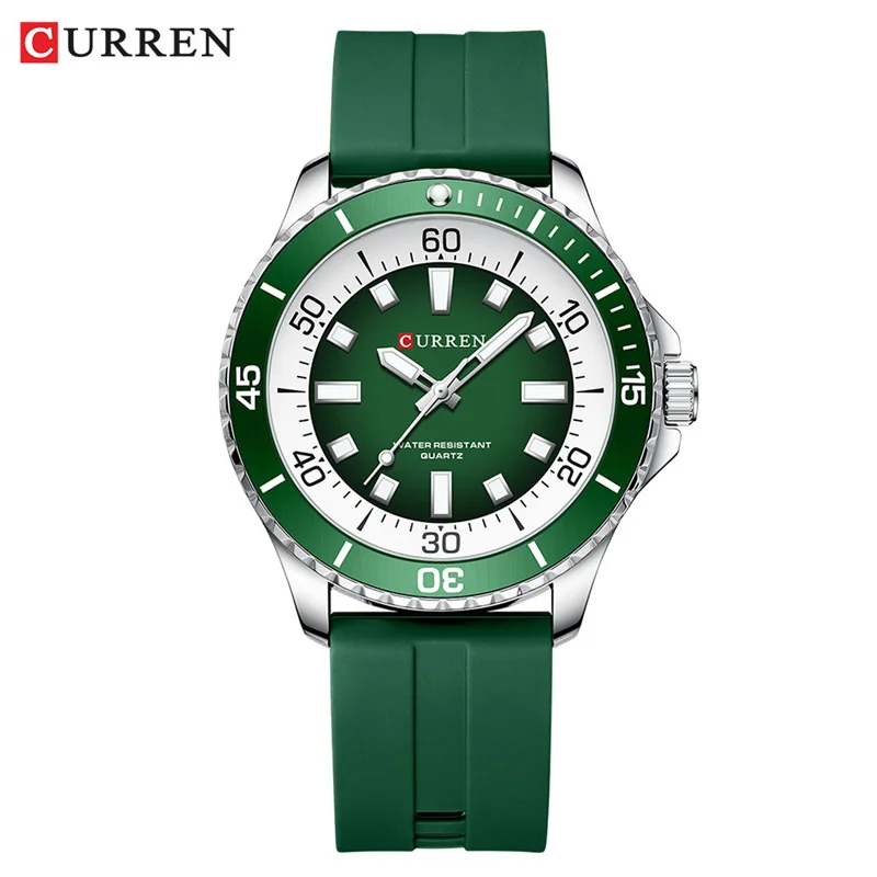 Men's Original Silicone Quartz Watch, Waterproof