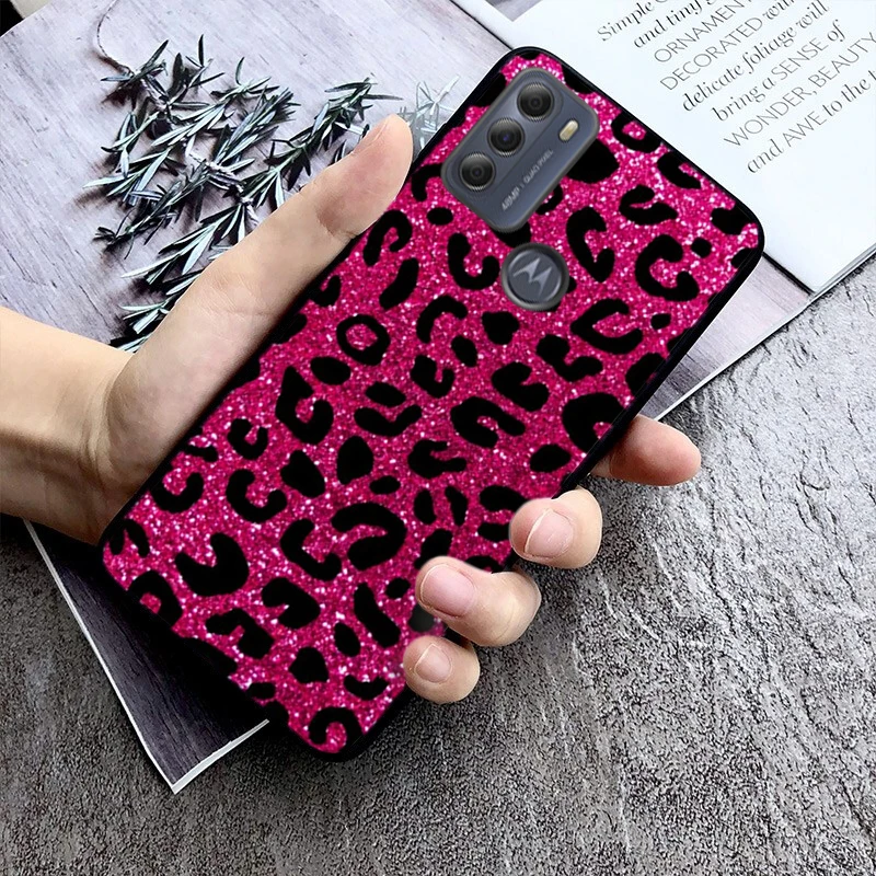 Leopard Phone Case For Moto G84 G22 G32 G42 G52 G62 G53 G72 G60 G60S G24 G10 G20 G30 G13 G50 G 5G G Pure - view 5