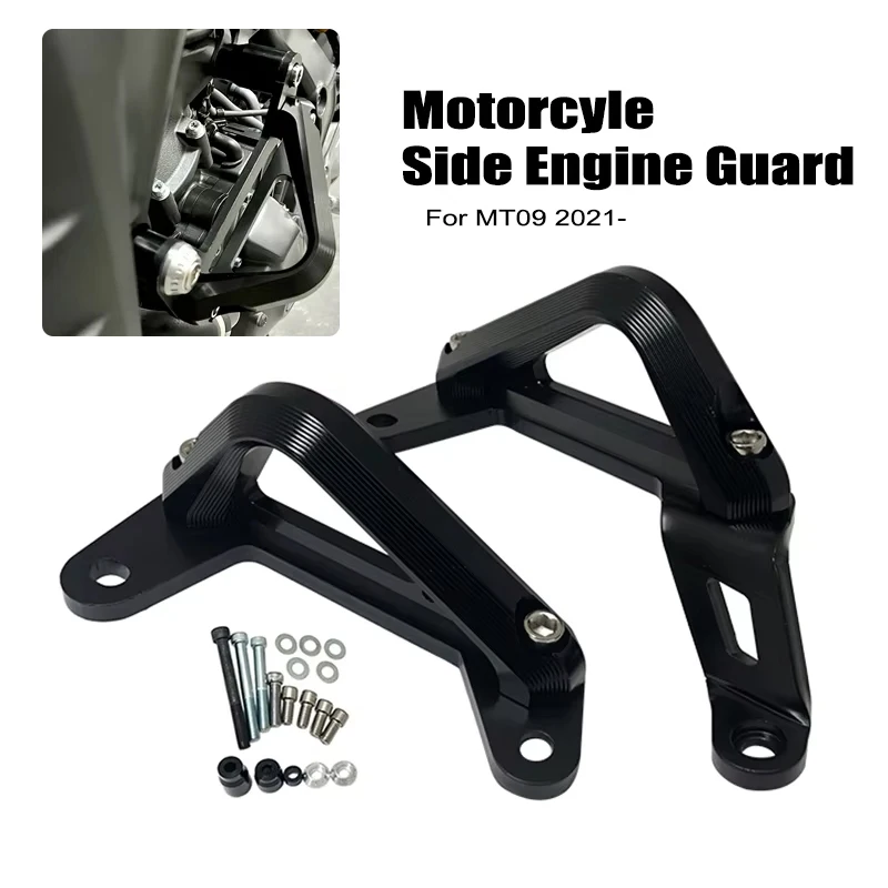 

For Yamaha MT-09 MT09 MT 09 SP 2021 2022 2023 Motorcycle Side Engine Guard Crash Tank Bar Bumper Fairing Frame Protector
