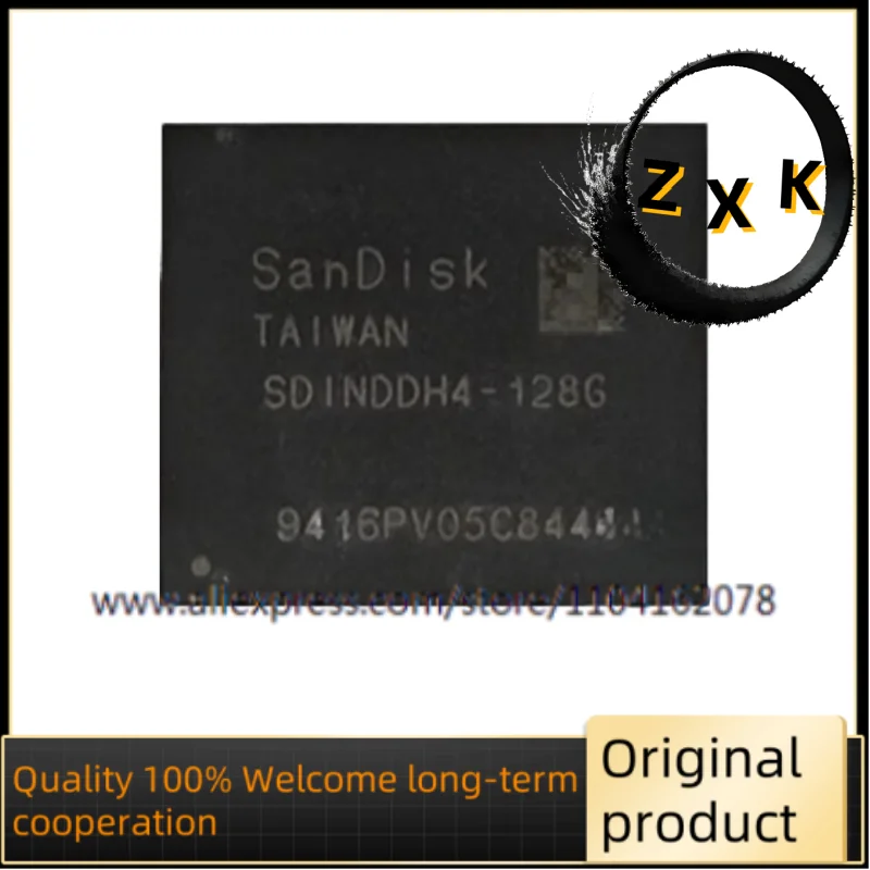 Brand new,, SDINDDH4-128G SanDisk, 153, BGA original font