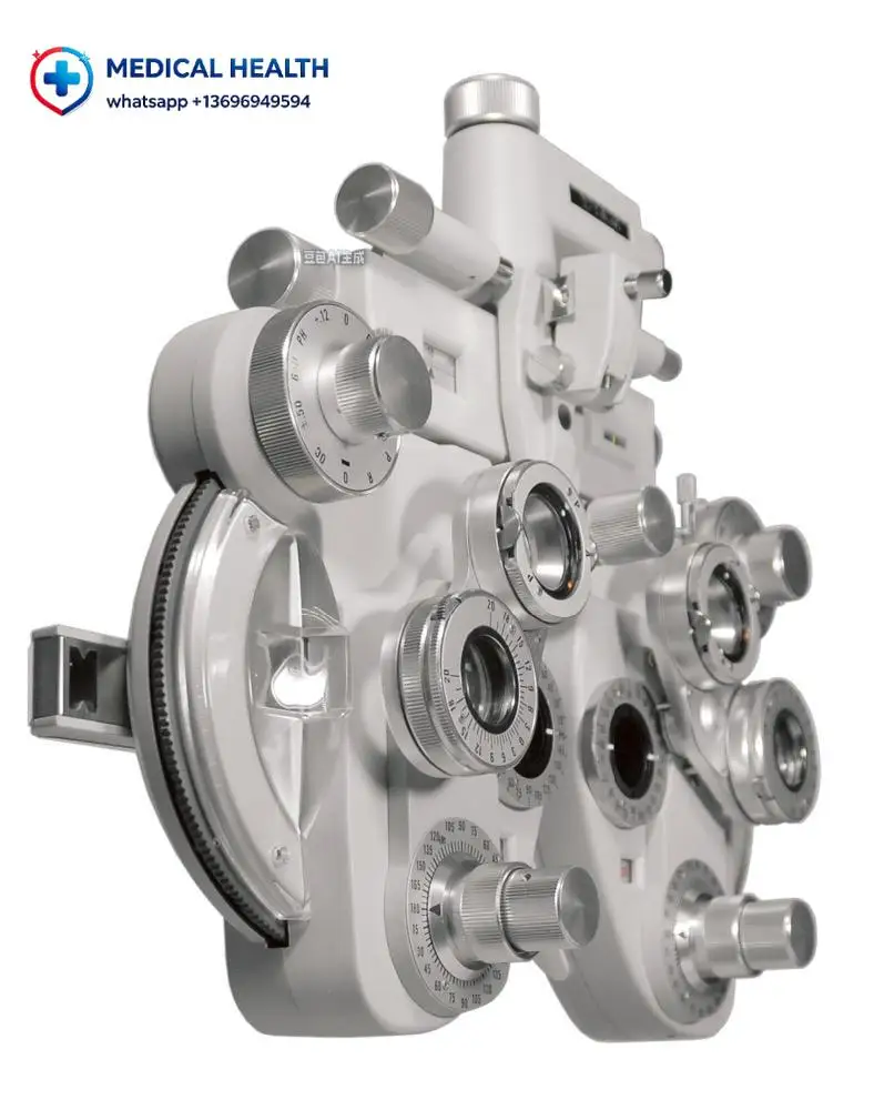 High Precision Manual Phoropter Ophthalmic Refractor with Wide Diopter Range for Optometry Vision Testing Factory Direct Supply
