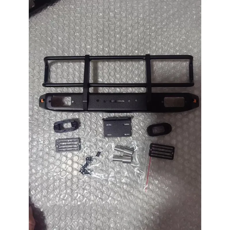 For CROSSRC EMO NT X6 XL3 1/8  Scale RC Crawler Metal Front Bull Bar Bumper , Direct Bolt-On Upgrade Modified Accessory