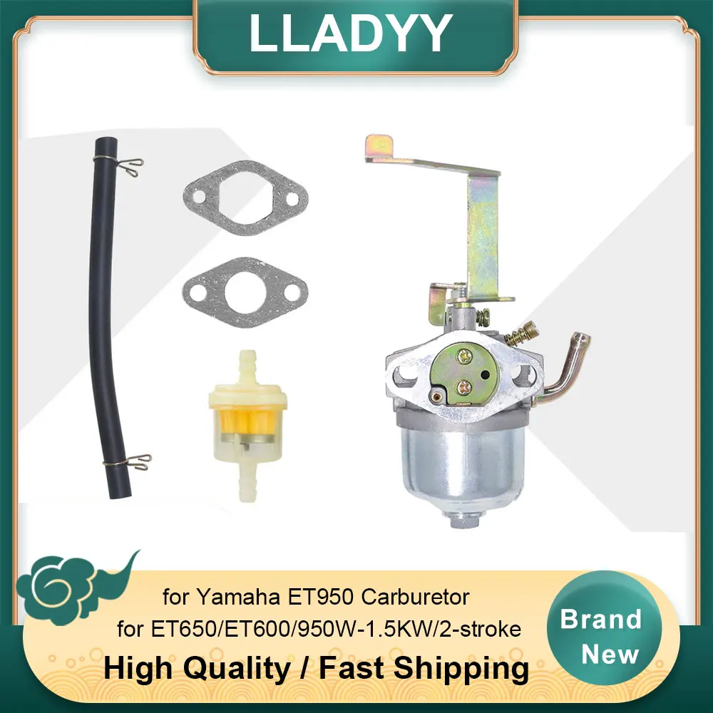 

Replacement Carburetor Kit for Yamaha ET600 ET650 ET950 Generator - 950W-1.5KW 2-Stroke