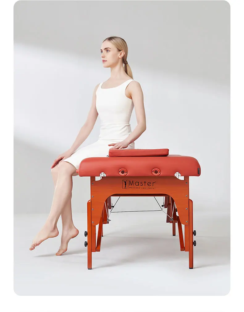تدليك تجميل قابل للطي، سرير تجميل محمول للتدليك #4