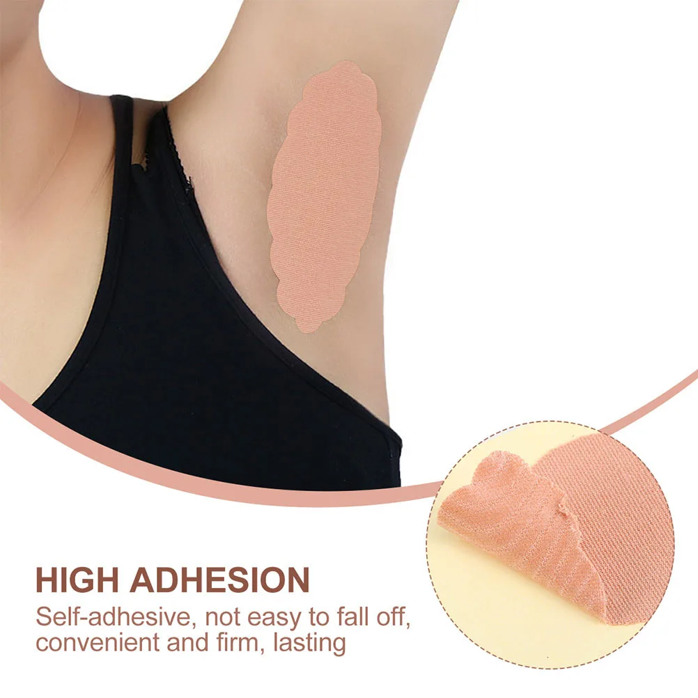 ذاتية اللصق تحت الإبط منصات العرق ماصة تنفس المضادة للرائحة للنساء الرجال الصيف استخدام القطن مثل الإبط القابل للتصرف