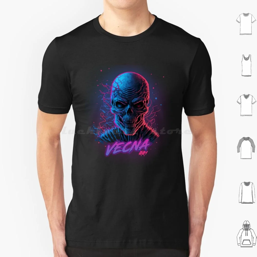 Vecna T Shirt Men Women Kids 6xl Vecna Henry Creel 001 4 Upside Down Max Stranger Hawkins 80s Running Up That Hill Music Dnd