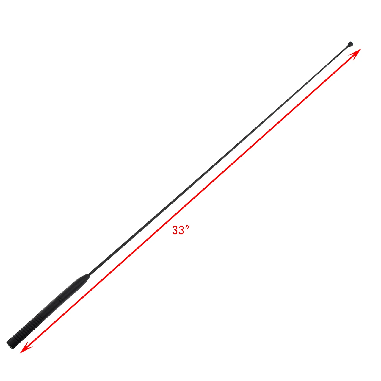 Motorcycle 33'' AM FM Antenna Radio Rubber Black For Harley Touring Road Street Glide Electra Glide 1986-2015 ULTRA FLHX FLHT