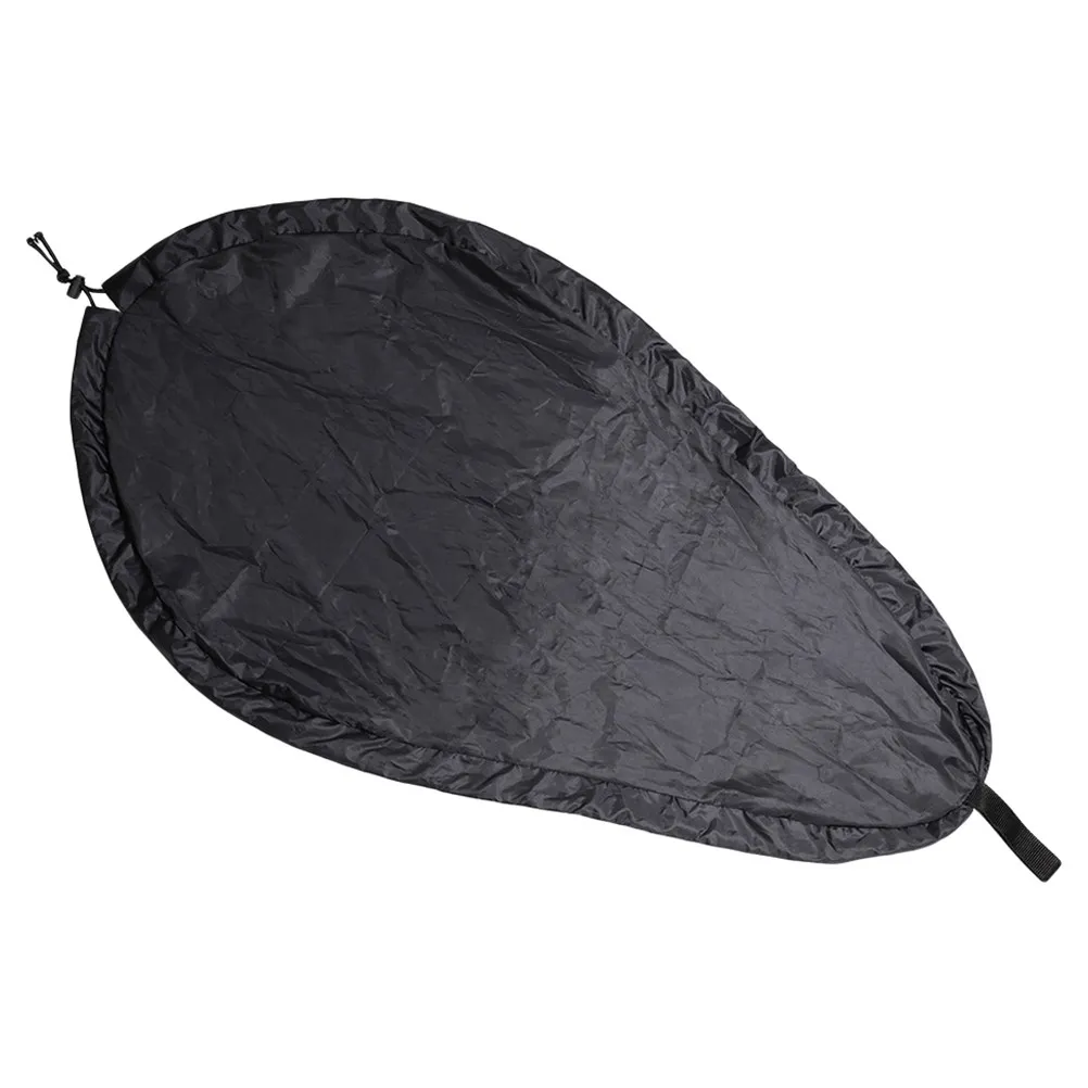 Kayak Seat Cover Black Size L Tear-Resistant Polyester Waterproof Uv Blocking Protective Cover Kayak Supplies