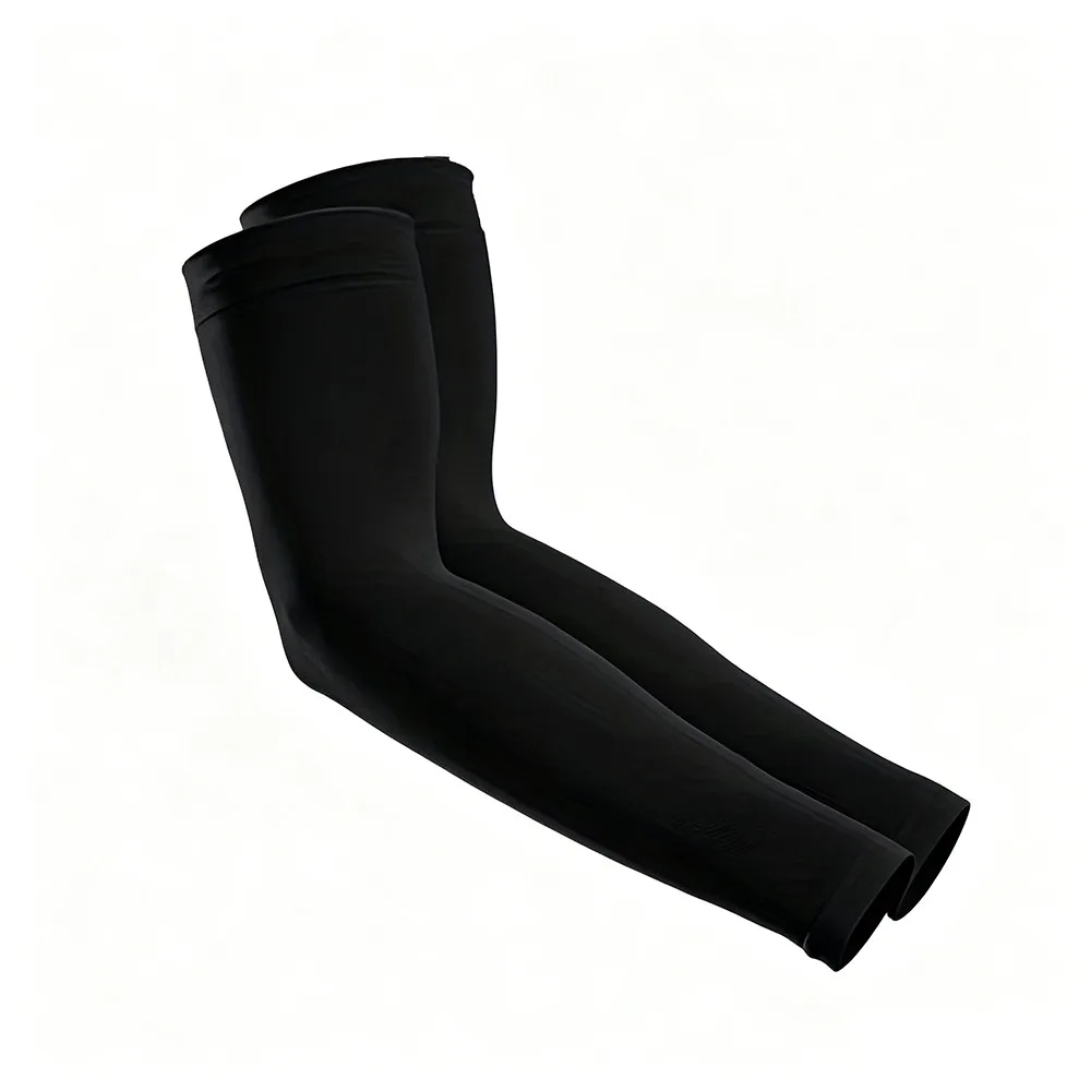 1 Pair Breathable Cooling Arm Sleeves Moisture Wicking Unisex Compression UV Protection Used For Outdoor