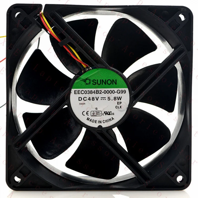 D  1PC FOR SUNON EEC0384B2-0000-G99 Cooling Fan 48V 5.8W 3-wire