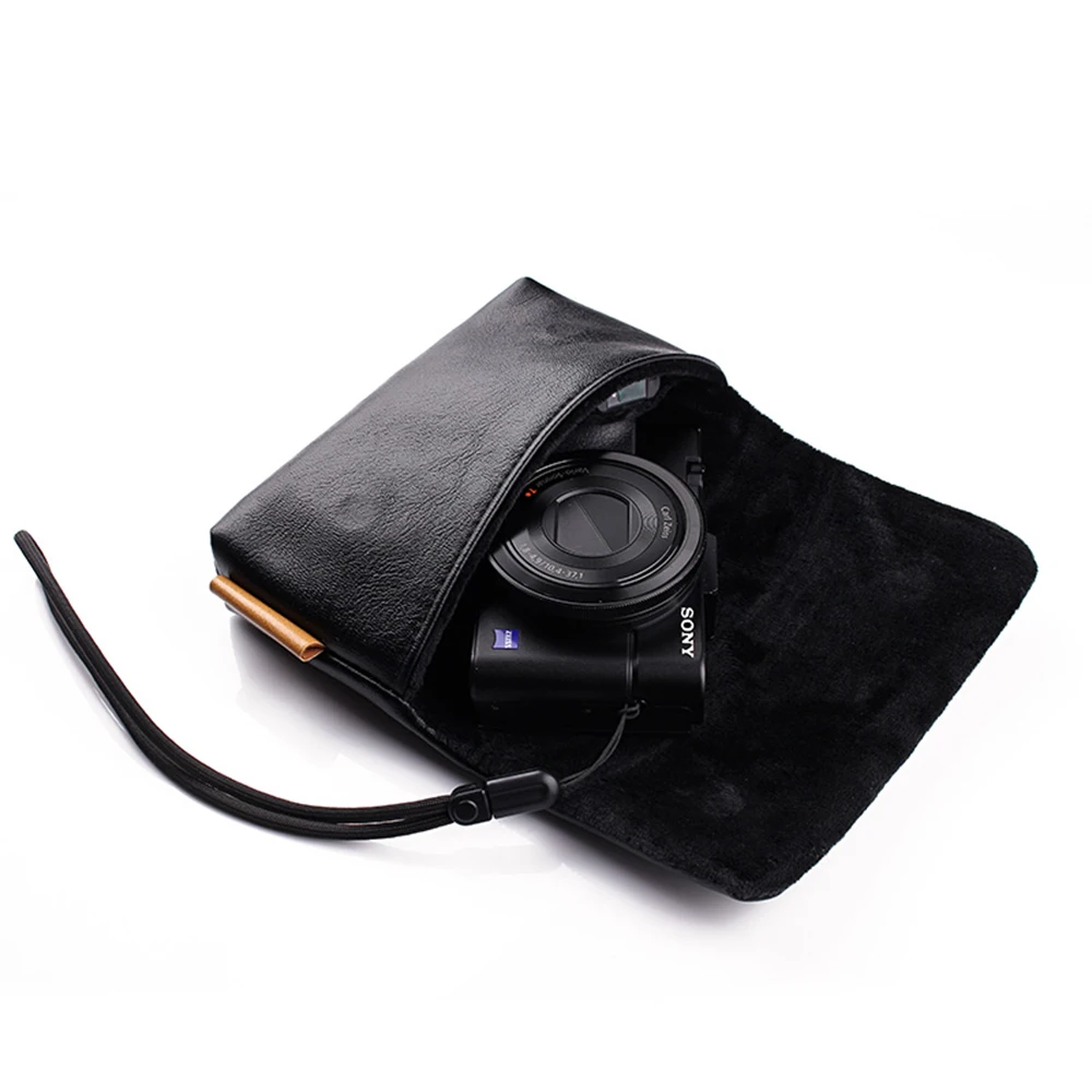 Storage Bag Portable Case Handbag for Ricoh GR4 GR3X Canon G7X3 G9X2 Sony RX100 M7 ZV1 Casio Point Mirrorless Camera Accessories