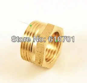 

Brass Pipe 1-1/4" Male x 1" Female BSPP Connection Adapter Reducer Bushing Busher Connector Hexagon Plumbing Fittings