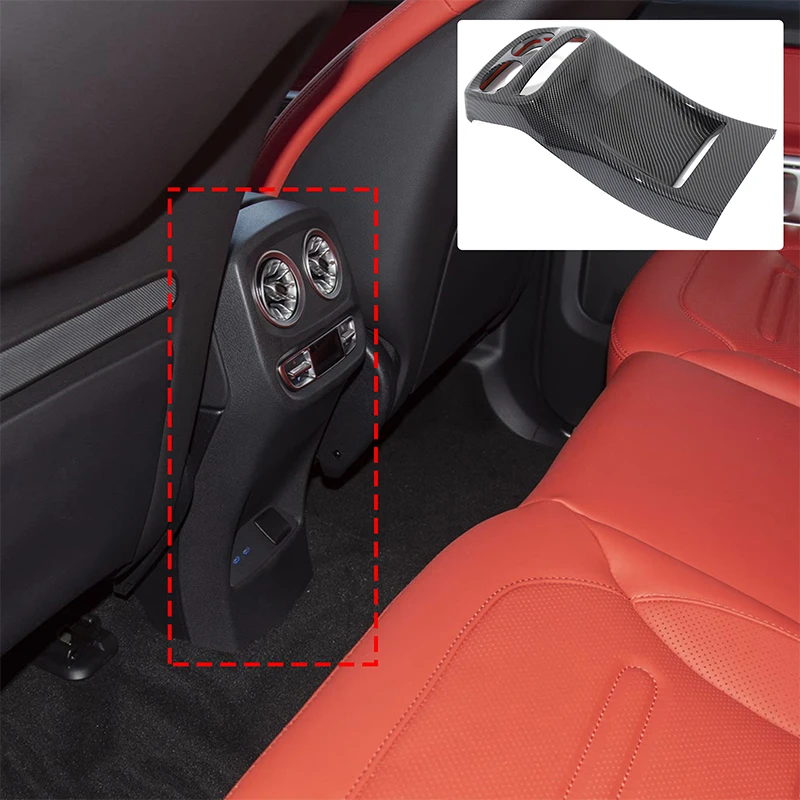 

For Mercedes-Benz G-Class W463A/G 500/G 63 2025 rear exhaust air outlet anti-kick cover Rear exhaust air outlet protection cover
