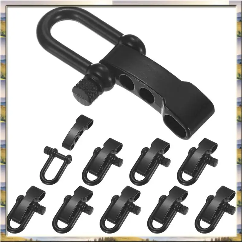 

Регулируемая пряжка для браслета из паракорда — идеально подходит для приключений на свежем воздухе, кемпинга и пеших прогулок — 10 шт. в комплекте Packaa46 HOT-