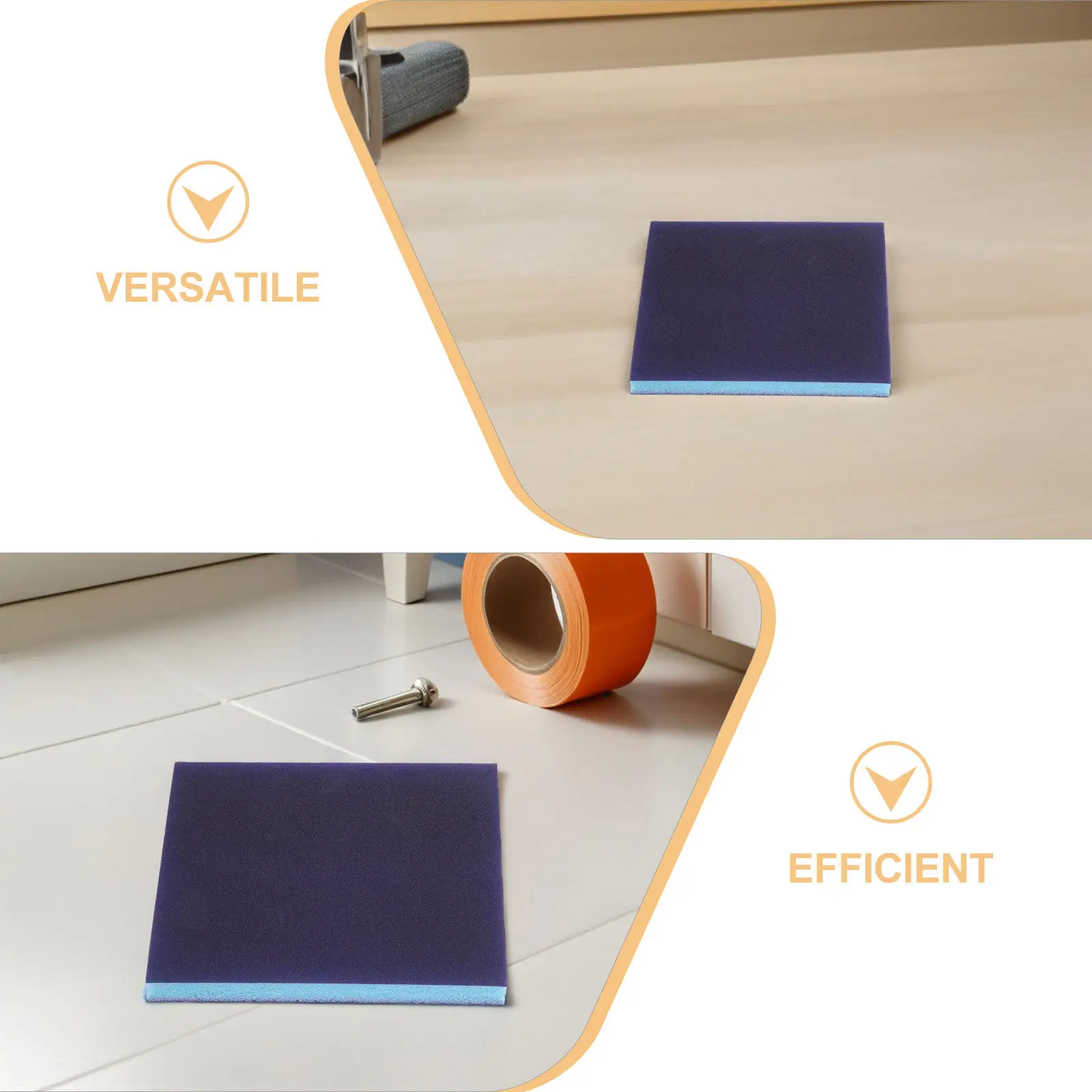 20Pcs Double Sided Sanding Sponge Hand Block 180 240 Grit Fine Coarse for Drywall Wood Metal Paint Stripping Polishing Pads view 5
